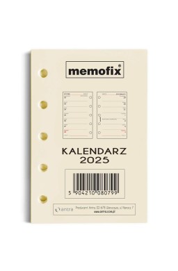 Wkład kalendarzowy 2025 A7 MEM/M/TNS