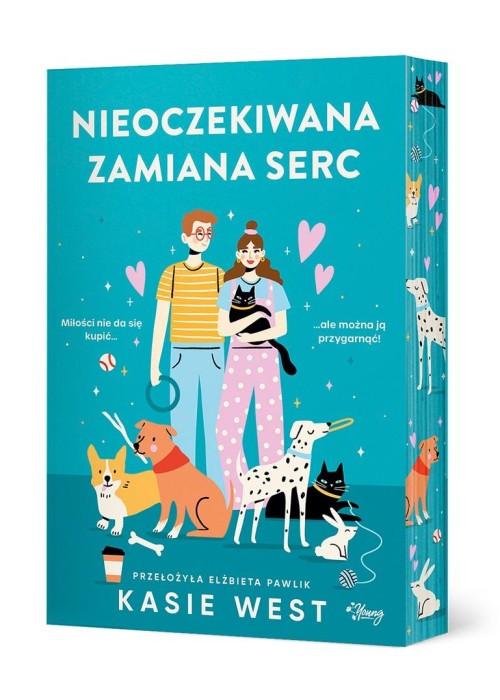 Nieoczekiwana zamiana serc (barwione brzegi)