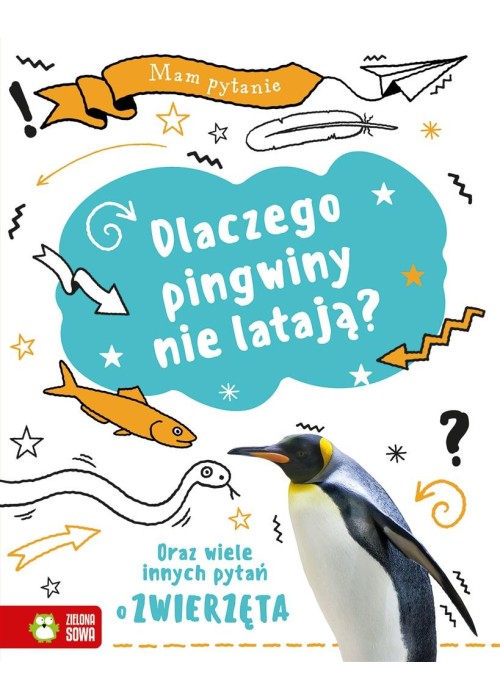 Mam pytanie. Dlaczego pingwiny nie latają?