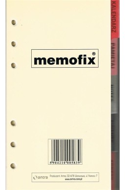 Wkłady Memofix 2025 B6 ST komplet