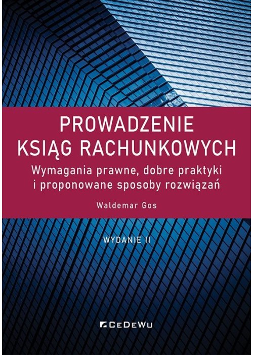 Prowadzenie ksiąg rachunkowych w.2