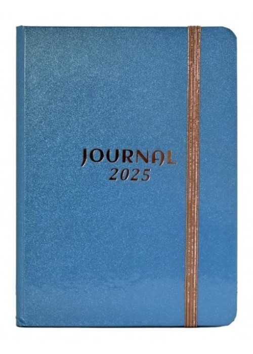 Terminarz 2025 tygodniowy A6+ Journal z gumką MIX