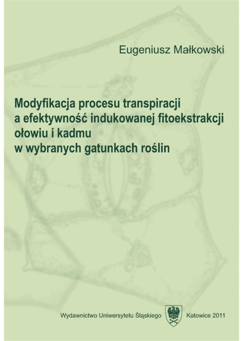 Modyfikacja procesu transpiracji a efektywność...