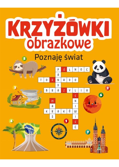 Krzyżówki obrazkowe. Poznaję świat