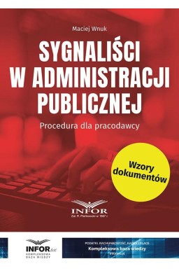 Sygnaliści w administracji publicznej