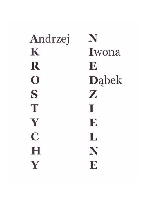 Akrostychy niedzielne