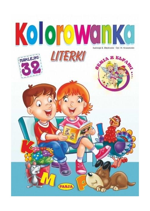 Literki. Kolorowanka