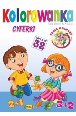 Cyferki. Kolorowanka