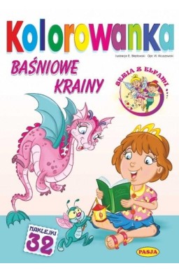 Baśniowe krainy. Kolorowanka