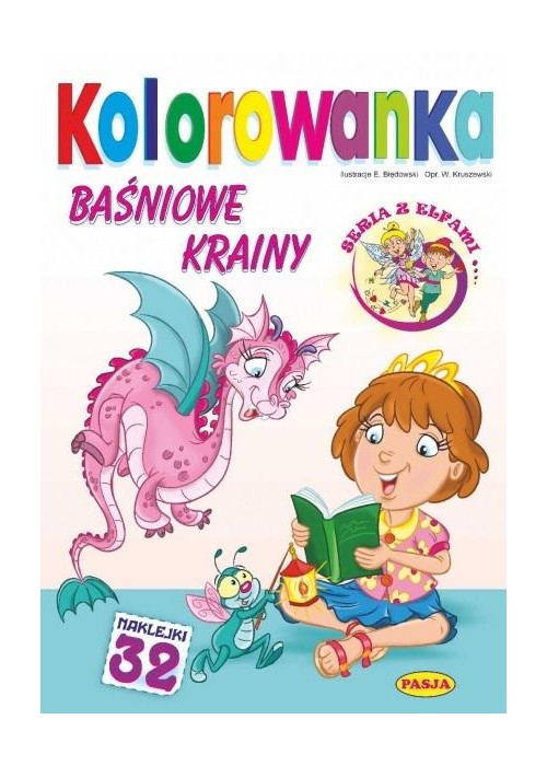 Baśniowe krainy. Kolorowanka