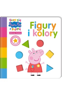 Peppa Pig. Uczę się z Peppą cz.1 Figury i kolory