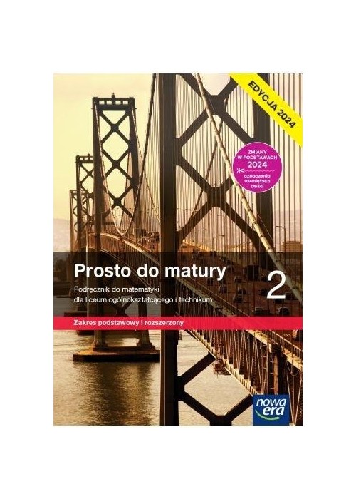 Matematyka LO 2 Prosto do matury podr. ZPiR