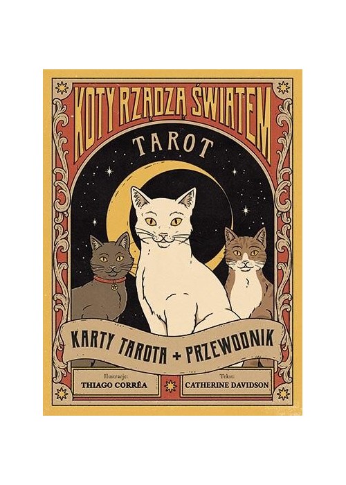 Tarot: Koty rządzą światem. Karty + przewodnik