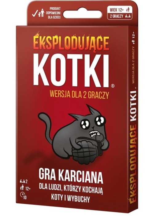 Eksplodujące Kotki: Wersja dla 2 graczy