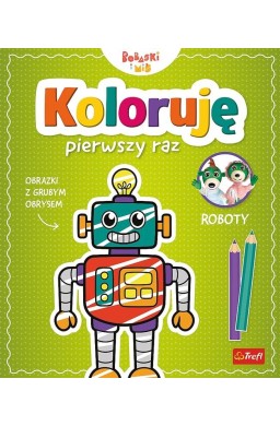 Koloruję pierwszy raz. Roboty