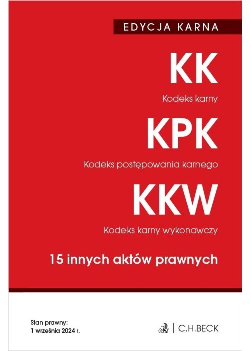 Edycja karna. KK, KPK, KKW w.48