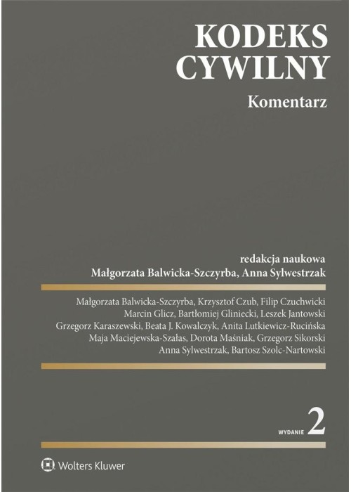 Kodeks cywilny. Komentarz w.2