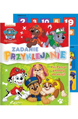 Zadanie Przyklejanie. Psi Patrol gotowy do akcji