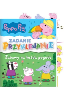 Peppa Pig. Zadanie Przyklejanie