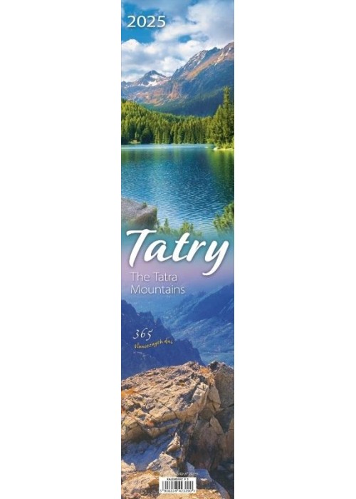 Kalendarz 2025 paskowy - Tatry