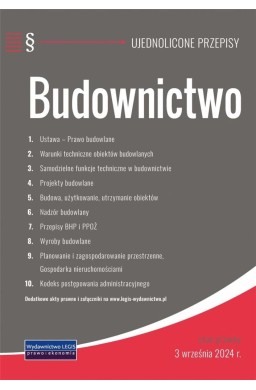 Budownictwo - ujednolicone przepisy