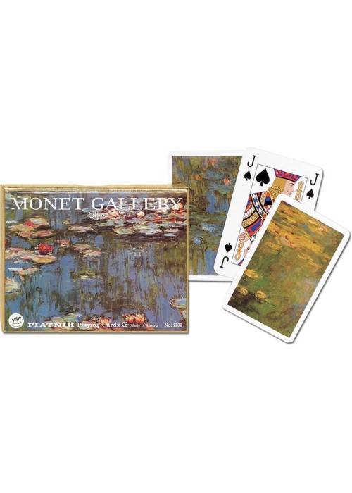 Karty standard "Monet, Lilie" PIATNIK