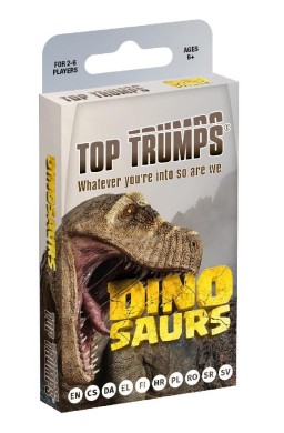 Top Trumps Dinozaury - wersja kartonik