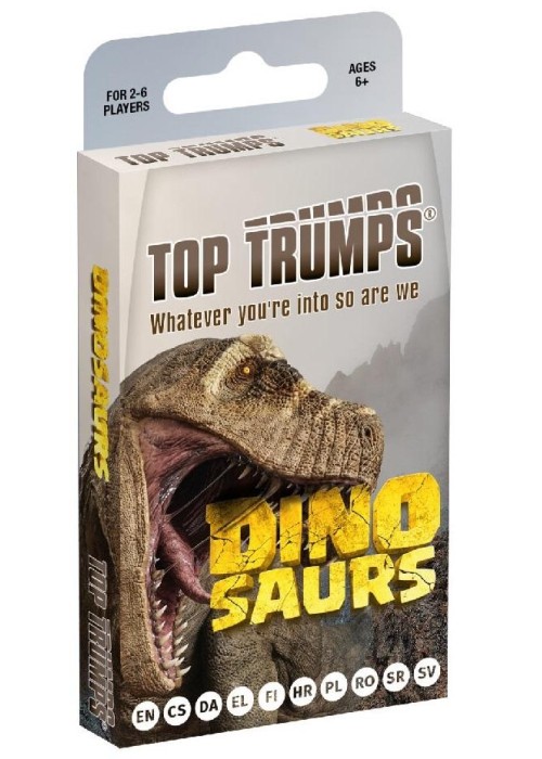 Top Trumps Dinozaury - wersja kartonik