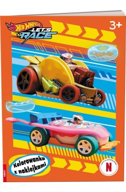 Hot Wheels. Kolorowanka z Naklejkami