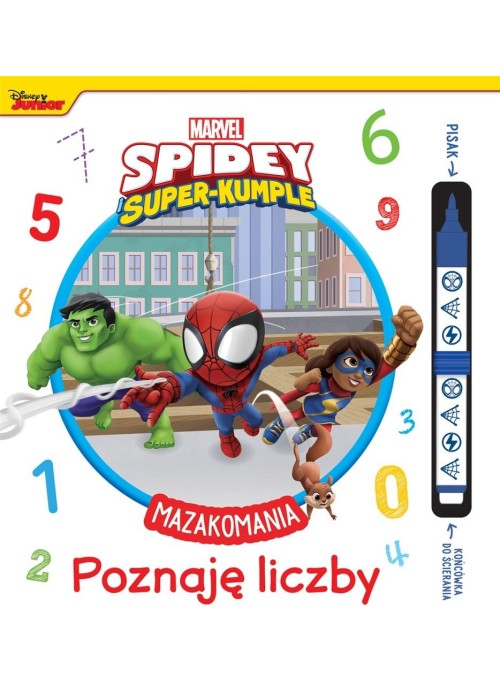 Mazakomania. Poznaję liczby. Marvel Spidey i...