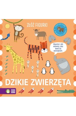 Złóż figurki. Dzikie zwierzęta