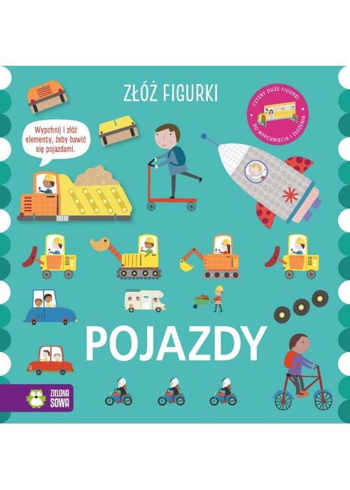 Złóż figurki. Pojazdy