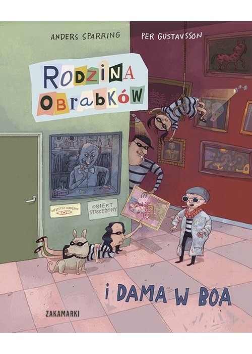 Rodzina Obrabków i dama w boa