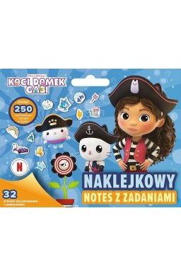 Koci Domek Gabi. Naklejkowy notes z zadaniami