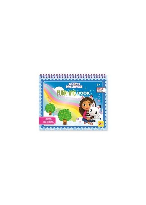 Koci Domek Gabi Purr-Ific Coloring Book