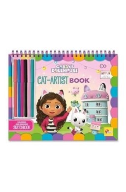 Koci Domek Gabi Gab-Tastic Coloring Book