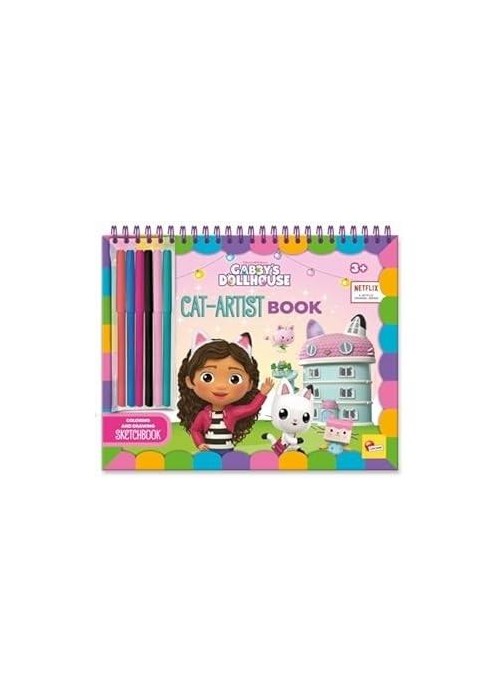 Koci Domek Gabi Gab-Tastic Coloring Book