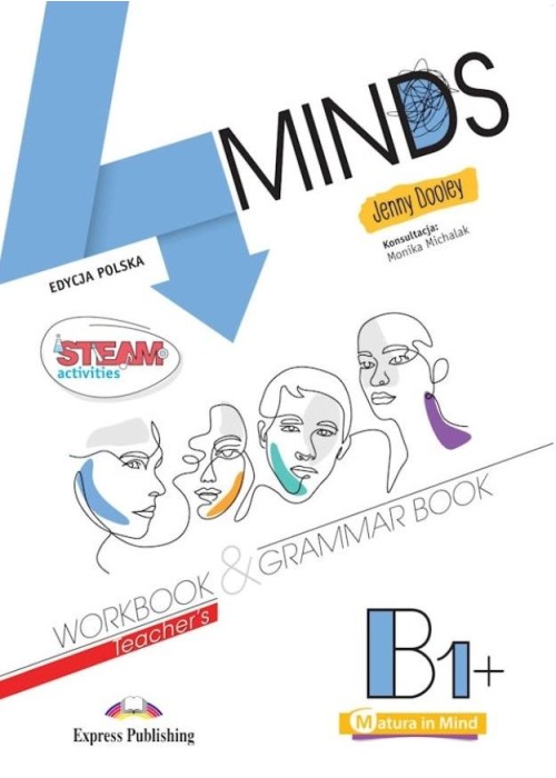 4 Minds B1+ Teacher's WB + GB + DigiBook (kod)