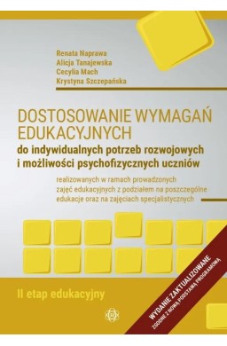 Dostosowanie wymagań edukacyjnych - II etap...