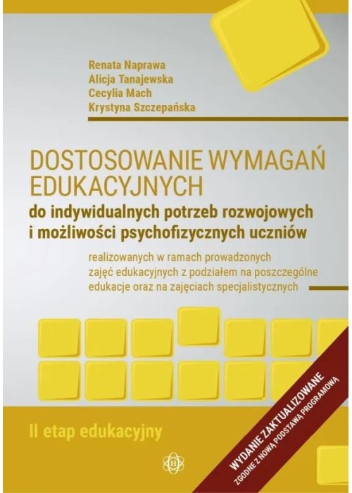 Dostosowanie wymagań edukacyjnych - II etap...