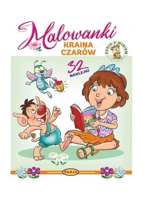 Malowanki Kraina czarów. Seria z misiem