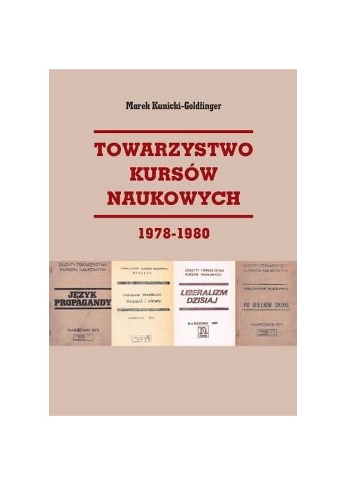 Towarzystwo Kursów Naukowych 1978-1980