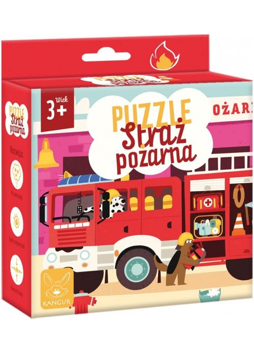 Puzzle Straż Pożarna 3+