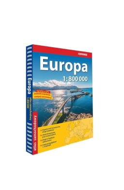 Europa atlas samochodowy 1:800 000