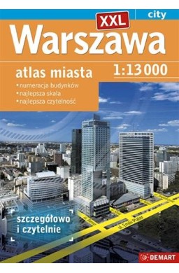 Warszawa XXL atlas miasta