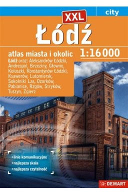 Atlas miasta Łódź plus 15 1:16000