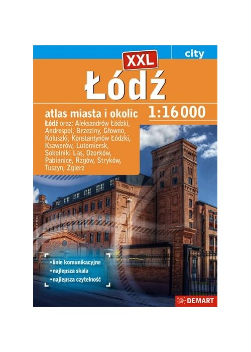 Atlas miasta Łódź plus 15 1:16000