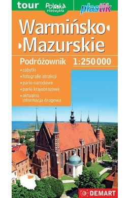 Warmińsko-mazurskie Podróżownik 1:250 000