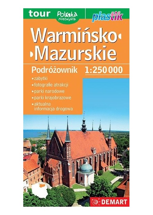 Warmińsko-mazurskie Podróżownik 1:250 000