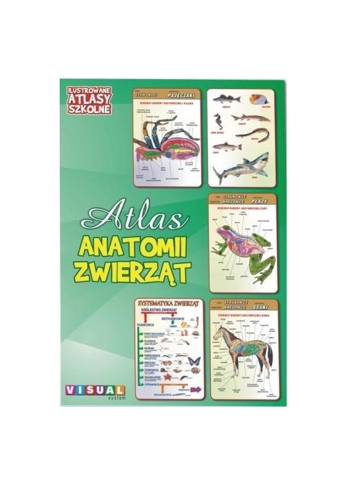 Ilustrowany atlas szkolny. Atlas anatomii zwierząt